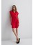 Kırmızı Gömlek Elbise 131139-29723 7