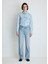 Victoria Real Blue Gölgeli Açık Mavi Jean Pantolon 101072-34111 11