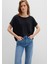 Lux Touch TENCEL TM Modal Siyah Basic Tişört 167245-900 8