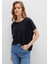Lux Touch TENCEL TM Modal Siyah Basic Tişört 167245-900 9