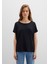 Lux Touch TENCEL TM Modal Siyah Basic Tişört 167245-900 11