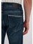 Marcus Mavi Premium Puslu Koyu Mavi Jean Pantolon 0035128946 17