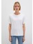 Beyaz Basic Tişört 1600955-620 9