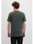 Stretch V Yaka Yeşil Basic Tişört 061748-25752 13