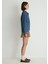 Karla 90lar Koyu Mavi Jean Ceket 110154-30105 9