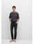 Jake Mavi Premium Koyu Gri Smoke Jean Pantolon 0042218775 9