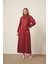 Kadın Ipek Cupra Etekli Takım Bordo 31158 1