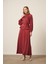 Kadın Ipek Cupra Etekli Takım Bordo 31158 5
