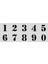Ada Sanatsal Stencil Rakam Boyama Şablonu X003-SAYI 2