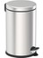 Izmir Fırça Luna 8 Lt. Paslanmaz Pedallı Çöp Kovası - Yavas kapanır - 4100559585 2
