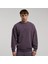 Bronx 1910 Yıkamalı Erkek Mor Sweatshirt.305 6