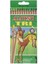 Tri Üçgen Kuru Boya Kalemi 12'li Doğal Ahşap Renkli Kalem Seti Karton Kutuda 2