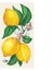 Lemons Guest Napkin - Pack Of 16 1