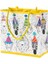 Safari Birthday Small Square Gift Bag - 1 Each 1