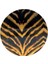 Go Wild Tabletop Round Lacquer Placemat 15" Diameter 1