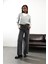 Füme Yüksek Bel Wide Leg Jean 1