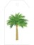 Palm Tree Gift Tags 4 Hanging Ornament Gift Tags Per Package 1