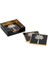 Tortoiseshell Set Of 4 Lacquer Coasters 4" Diameter 1