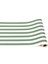Dark Green Classic Stripe Runner - 20" x 25' 1