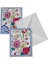 Floral Porcelain Assorted Boxed Note Cards 10 Note Cards & 10 Envelopes 1