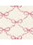 Pink Bow Lattice Cocktail Napkin Pack Of 20 1