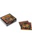 Le Jardin De Mysore Set Of 4 Lacquer Coaster 4" Diameter 1