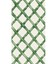 Green Lattice Guest Napkin - Pack Of 16 1