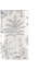 Southern Palms Flax & White Guest Towel Napkins 15 Per Package 1