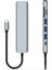 Macbook Pro Air Uyumlu 7in1 Type-C 7 Port Çevirici Hub HDMI Sd Kart USB 3.0 Pd Type-C Dönüştürücü 2