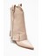 Lola Bej Fermuarlı Sivri Burunlu Kadın Topuklu Bot 3