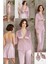 Kadın Saten Gecelik & Sabahlık & Pijama Takımı & Şortlu Takım Terlik Hediyeli Çeyiz Set 1