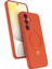 More-Tr Newface Samsung Galaxy A55 5g Regal Magsafe Standlı Kapak - Turuncu 1