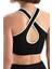 Siyah Dagi Active Kadın Biye Detaylı Sporcu Sütyeni 8