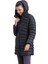 W Essential Maxi Length Hooded Jacket Kadın Siyah Mont S212005-001 9