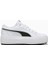 392320 02 Kaıa 2.0 Puma White-Puma Black Yetişkin Kadın Tennıs Sneaker 8