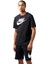 M Nsw Tee Icon Futura Erkek Siyah T-shirt - AR5004-010 2