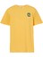 Back Graphic Short Sleeve Sarı Erkek Kısa Kol T-Shirt 8