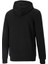 Essential Big Logo Erkek Siyah Kapüşonlu Sweatshirt 6