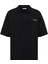 Polo Yaka Oversize Tişört Siyah 2