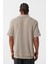 Polo Yaka Triko Oversize Tişört Taş 4