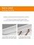 3 Led&apos;li Şarjlı Dolap Altı Aydınlatma, Hareket Sensörlü, 3 Modlu, Yapışkanlı, Delme Gerektirmez, Slim Beyaz Kasa, Dekoratif, Kısılabilir Gece Lambası, Gardırop, Dolap, Merdiven Lambası 40 cm 3