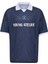 Oversize Polo Yaka Forma Tişört Kahve/indigo 2