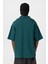 Polo Yaka Oversize Tişört Petrol 5