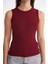 2012 Kadın Slim Fit Basic Atlet Bordo 5