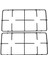 Kumtel & Luxell Ocak Izgarası 2 Adet - 45 x 22.5 cm 1