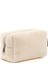 Krem SHK244 Peluş Kumaş ,fermuarlı Tek Bölmeli ,seyahat ve Makyaj Çantası 7