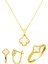 Sedef Yonca 14 Ayar Altın Spor Takı Seti 1
