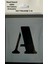 Ada Sanatsal Stencil Harf Boyama Şablonu X009 1