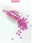 Dökme Cam Kum Boncuk Büyük Boy (6/0) 4 mm - 60 Gram - Koyu Pembe - BNC127 1
