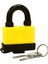 66514 Weatherproof Padlock, Black, 50 mm 1